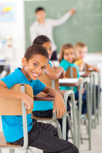 Students in classroom