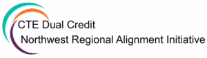 CTE DC NW Regional Alignment Initiative – no Proviso – Cropped dual credit proviso logo with orange and purple circkle